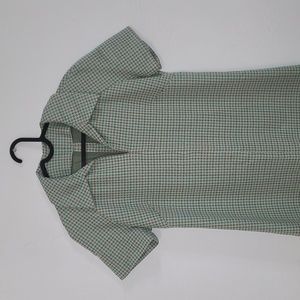 1970s vintage knit polo dress